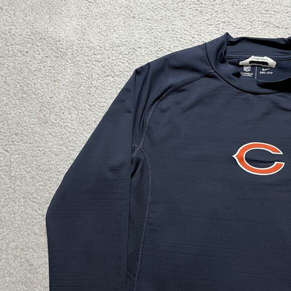 Chicago Bears Shirt Mens XL Nike Long Sleeve Team Issued Training On Field - Picture 9 of 13
